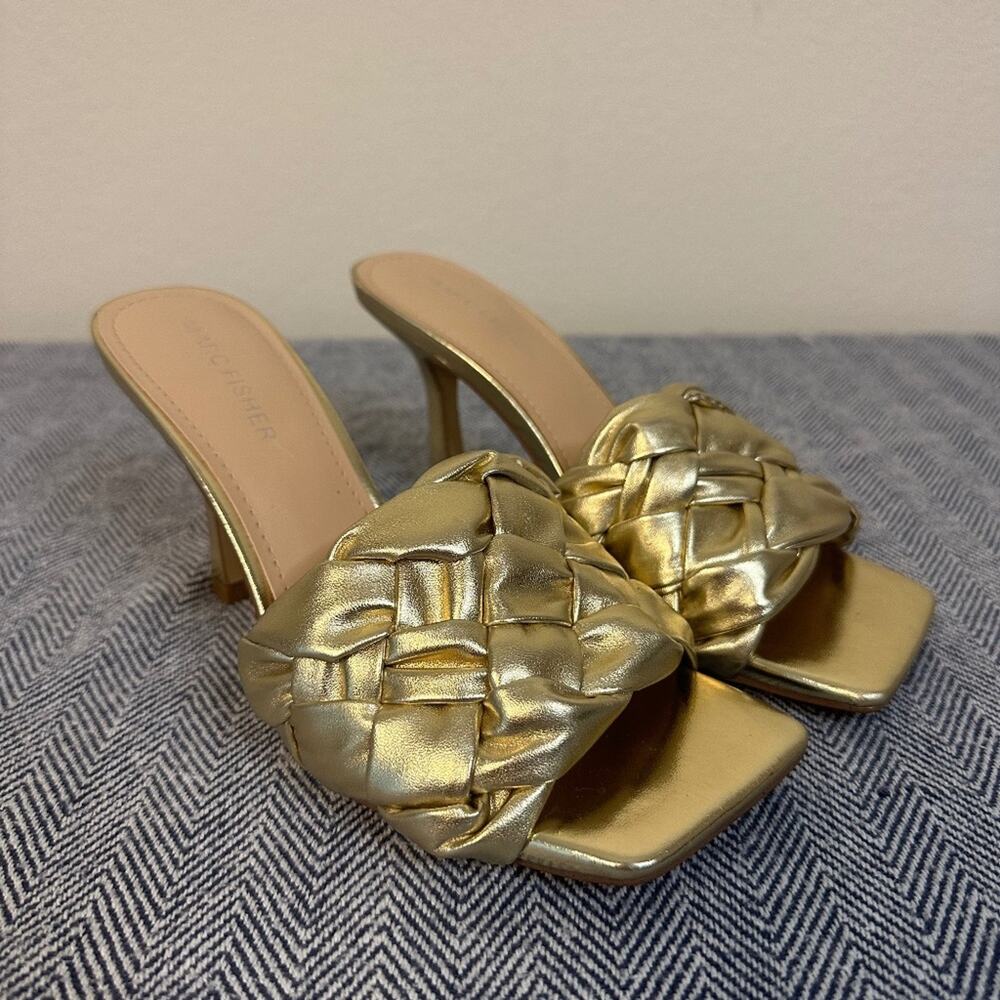 MARC FISHER - Gold Brizo Sandal